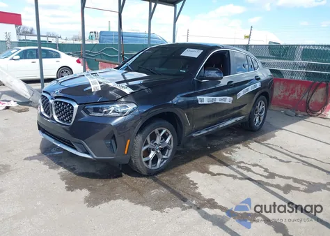 2024 BMW X4 xDrive30I из США, поврежденный, VIN 5UX33DT01R9W86807
